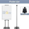 4-Pack Adjustable Poster Holder, Heavy Duty Metal Display Stand for Boards Up to 83 Inches