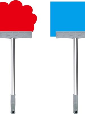 2-Pack Stainless Steel Handheld Sign Holder, Airport Pick-Up & Parade Sign