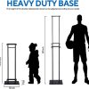 Double-Sided Adjustable Metal Poster Sign Stand, Holds Boards & Foam Signs, Up to 82" (1 Pack)