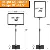 Floor Sign Stand 8.5x11 inch, 6-Pack – Tabletop & Floor Sign Holder