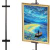 Adjustable Tabletop Easel Stand for Picture Frames (30 inch, Black)